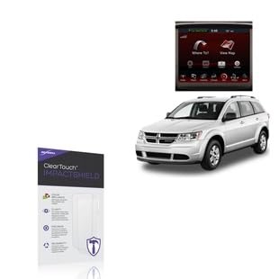 BoxWave Screen Protector Compatible With Dodge 2016 Journey Display (8.4 in) - ClearTouch ImpactShield (2-Pack), Impenetrable Screen Protector Flexible Film