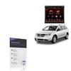 BoxWave Screen Protector Compatible With Dodge 2016 Journey Display (8.4 in) - ClearTouch ImpactShield (2-Pack), Impenetrable Screen Protector Flexible Film view 1