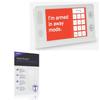 BoxWave Screen Protector Compatible With Cove Touch Alarm Panel - ClearTouch ImpactShield (2-Pack), Impenetrable Screen Protector Flexible Film view 1