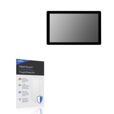 BoxWave Screen Protector Compatible With BSI Computer HPC-156SC-FP1900B - ClearTouch Crystal ToughShield 9H (2-Pack), Clear 9H Tough Flexible Film Screen Protector