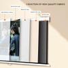 60 72 84 inch Manual Pull Down HD Projector Screen, Wall Ceiling Mounted Movie Screen with Auto-Locking for Home Theater Outdoor Indoor(72"(4:3)) view 4