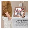 10 Inch WiFi Digital Photo Frame, 1280x800 IPS Touchscreen, 16GB Storage, Motion Sensor, Auto Rotation, Add 32GB TF Card (Black) view 4
