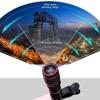 Universal 12X HD Zoom Telescope Phone Camera External Telephoto Lens with Clip for X 8 7 6 6s Android,White view 2