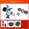125mm Caliber Reflection Telescope, Telescopes for Astronomy,Telescope with Adjustable Tripod and 5x24 Finder,The Best A view 2