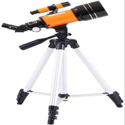 70mm Aperture Astronomical Refractor Telescope, Good Gift for Observe The Moon and Landscape PortableTelescope Scope wit