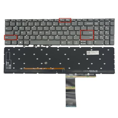 XINDIKBHU US Laptop Replacement Keyboard for Lenovo IdeaPad 1 15AMN7 15IRU7 15IAU7 15ADA7 15ALC7 15IGL7 15IJL7, 3 15ALC6 15ITL6 15ADA6,5 15ABA7-Gray (with Backlight) Locking Key
