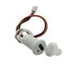 1PCS 2-Pin Female Socket Waterproof Connector USB Type-C Chassis Connector Locking Outer Threads with Led Light (White) view 1