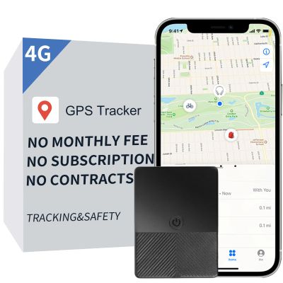 No Monthly Fee,No Subscription,Hidden strong magnet rechargable GPS Tracker for vehicles,Fleets,Machinery,SIM Included,Waterproof,Trip history,GeoFence,Driving Alerts,Up to 140 Days Real-Time Tracking