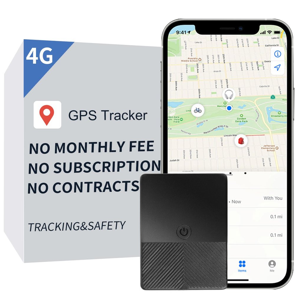 No Monthly Fee,No Subscription,Hidden strong magnet rechargable GPS Tracker for vehicles,Fleets,Machinery,SIM Included,Waterproof,Trip history,GeoFence,Driving Alerts,Up to 140 Days Real-Time Tracking