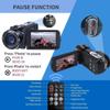 Camcorder 2K Video Camera FHD 30MP 1080P 30FPS 3.0''IPS Touch Screen IR Night16X Digital Zoom Vlogging Camera Recorder w view 4