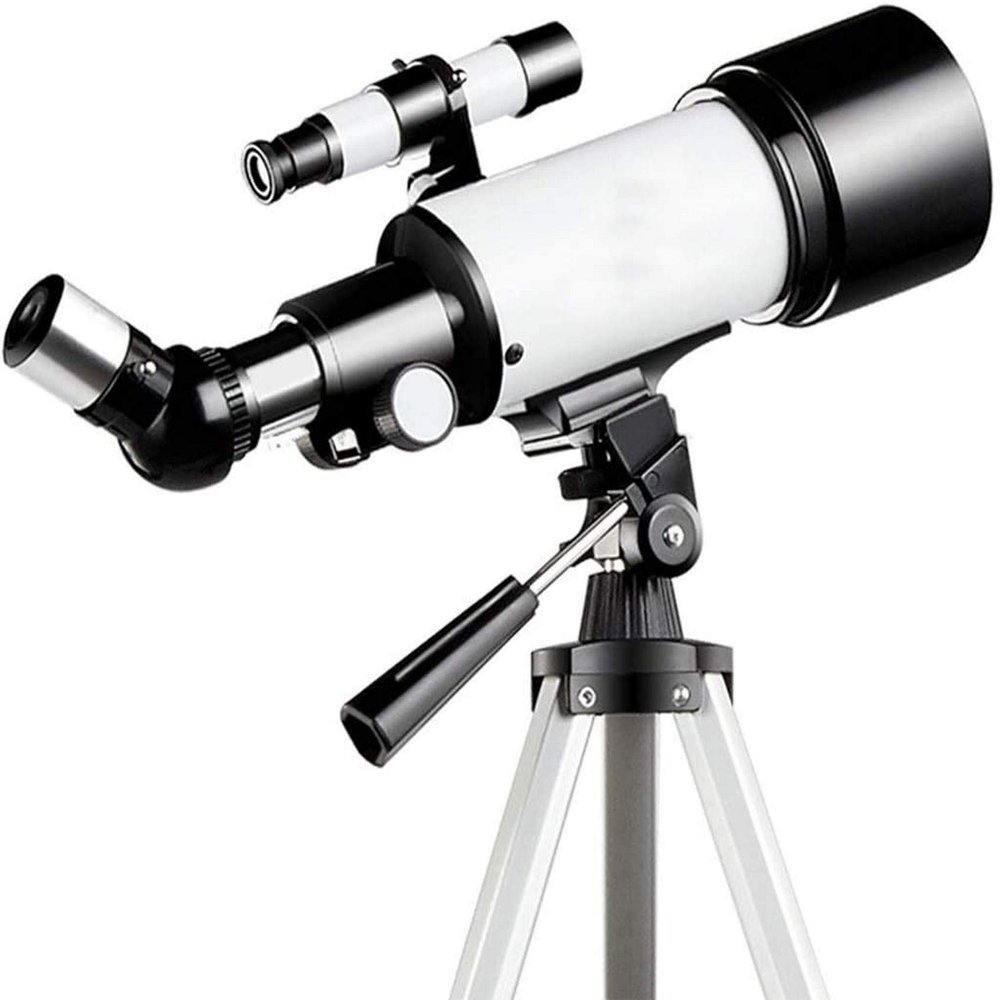 Reflector Telescope for Beginners, Fully-Coated Glass Optics Adjustable-Height Tripod,Astronomy Telescope for Kids and A