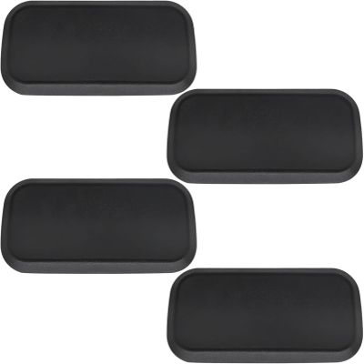 Car Seat Base Cap Black for VW T5 T5.1 T6 T6.1 for Kombi for Transporter 2003 Onwards ABS Plastic Seat Base Cover Interior Part Set of 4
