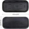 Car Seat Base Cap Black for VW T5 T5.1 T6 T6.1 for Kombi for Transporter 2003 Onwards ABS Plastic Seat Base Cover Interior Part Set of 4 view 2