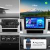 8-Cores Android Car Stereo for Dodge Ram Pickup 1500 (2006-2008) 2500/3500(2006-09) Chrysler PT Cruiser Jeep, Wireless CarPlay Android Auto 5G WiFi Bluetooth GPS Touch Screen Upgrade Radio Player view 2
