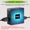 192KHz ARC Audio Extractor, HDMI ARC to Toslink/Optical+3.5mm AUX Output, HDMI to Optical Audio Adapter with 3.5mm RCA Cable, ARC to RCA Audio Converter for TV Amplifier Speaker/Soundbar/Headset view 4
