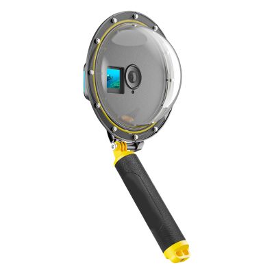 Dome Port 1/4 Screw Mount & for 5/4/3 Diving Snorkeling Camera Housing
