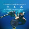 Dome Port 1/4 Screw Mount & for 5/4/3 Diving Snorkeling Camera Housing view 3