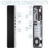 HP EliteDesk 800 G5 Small Form Factor PC | Intel Core i5-9500, 9th Gen 6-Core Processor (Up to 4.4 GHz with Turbo Boost) | 16GB RAM, 512GB SSD | Windows 11 | WiFi 6 | Mouse and Keyboard view 2