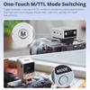 Godox IT20 S IT20S Mini Camera Flash for Sony, TTL Godox Flash,700+ Full Power,1.5s Recycle Time,USB-C Charging, with Magnetic Diffuser & Filter -Black view 4