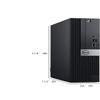 Dell Optiplex 7070 SFF Desktop PC, Core i7-9700, 16GB DDR4, 512GB SSD, USB WiFi, USB BT, Keyboard & Mouse, Windows 11 Pro (Renewed) view 3
