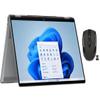 HP OmniBook X Flip 2-in-1 16" WUXGA Touchscreen Laptop | AMD Ryzen 5 220 |AMD Radeon 740M| Copilot |Backlit| 8GB RAM DDR5 | 1024GB SSD |Meteor Silver |Windows 11 Home |Bundle with Wireless Mouse view 1