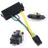 mangxiyis 24Pin to 6Pin Power Supply Cable Cord 24p to 6p 18AWG Wire3050 6 PIN Motherboard Adapter Cable(10cm,for DELL) view 3