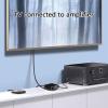 jiahesuw 4K 4K HDTV Extractor HDTV Video Splitter 3.5mm Optical 5.1Output for Gaming Consoles Home Entertainment view 3