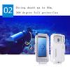 Universal Diving Case for Android Type-C OTG Phones, 45m Waterproof Upgraded Diving Case view 4