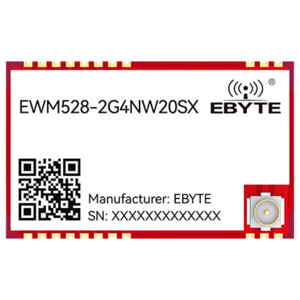 2.4G Lora Mesh Networking Module EWM528-2G4NW20SX 20/37dbm Long Distance Automatic Routing Remote Configuration (2.4G Lora 20dbm)