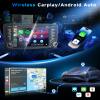 4G+64G Android 15 Car Stereo for Audi A3 S3 RS3 with Wireless Carplay Android Auto, 9 Inch 1024 * 600 Touch Screen GPS/WiFi/Bluetooth 5.0/ FM/32EQ/ SWC/Backup Camera view 3