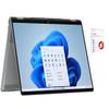 HP OmniBook X Flip 2-in-1 16" WUXGA Touchscreen Laptop | AMD Ryzen 5 220 |AMD Radeon 740M| Copilot |Backlit| 8GB RAM DDR5 | 512GB SSD |Meteor Silver |Windows 11 Pro |Bundle with Microsoft Office 2021 view 1
