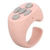 Brrnoo Remote Control, Wireless Phone Selfie Shutter Self Timer Camera Remote for TikTok with Multi Function for 8.0 and Above (Roseate) view 1