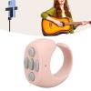 Brrnoo Remote Control, Wireless Phone Selfie Shutter Self Timer Camera Remote for TikTok with Multi Function for 8.0 and Above (Roseate) view 2