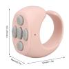 Brrnoo Remote Control, Wireless Phone Selfie Shutter Self Timer Camera Remote for TikTok with Multi Function for 8.0 and Above (Roseate) view 4