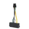 mangxiyis 24Pin to 6Pin Power Supply Cable Cord 24p to 6p 18AWG Wire3050 6 PIN Motherboard Adapter Cable(30cm,for DELL) view 4