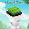 Microscope for Kids, EDCREATY 200X-1000X Portable Pocket Handheld Microscope, 2.4 High-Definition Screen, 200W Pixels for Birthday Christmas Holiday Toys Gifts for 5 6 7 8 9 10 11 12 Kids view 2
