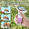 Microscope for Kids, EDCREATY 200X-1000X Portable Pocket Handheld Microscope, 2.4 High-Definition Screen, 200W Pixels for Birthday Christmas Holiday Toys Gifts for 5 6 7 8 9 10 11 12 Kids view 3