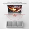 4K HD Floor Pull Up Projector Screen, Adjustable Screen Height, 60 72 80 92 inch Portable Scissor Backed Movie Screen for Outdoor Indoor(80 Inch) view 4