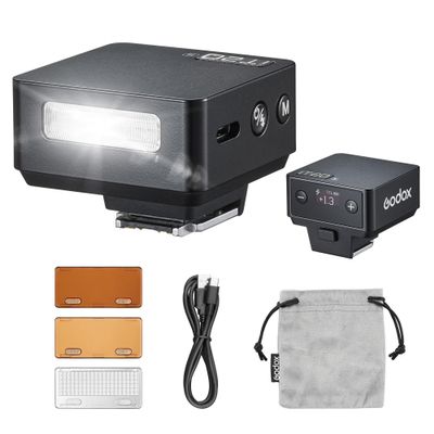GODOX iT20 N IT20N Mini Flash TTL Wireless Camera Flash Compatible with Nikon Cameras, 700+ Flashes & 1.5 s Recycling Camera iFlash (IT20 N (Black))