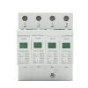 1pcs AC SPD 4P 20KA~40KA House Surge Protector Din Rail Mounting Protection Arrester Device for Solar Photovoltaic System view 1