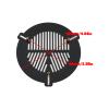 ECSiNG Telescope Focusing Mask 123x86mm for 84-115mm Outer Diameter Reflecting Dobsonian Telescope view 4