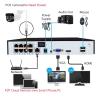 TWSYOXPR 4K Poe Camera with Audio 48V POE/DC 12V 4MP/5MP/8MP Super HD Night Vision Bullet Video Surveillance for Nvr(8mm,4K POE 48V) view 2