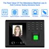 KUYBTU 3 in 1 Business Fingerprint Scanner, Face Recognition Password Time Attendance System with Tft LCD Screen Infrared Camera, USB Biometric Time Clock Recorder view 3
