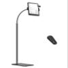 VOLTIFYMAX Kindle Stand Floor with Remote Page Turner for Reading in Bed, Tablet Stand Holder with Adjustable Gooseneck, Compatible with Kindle Accessories/Paperwhite, Hands Free Use Gifts for Readers view 1