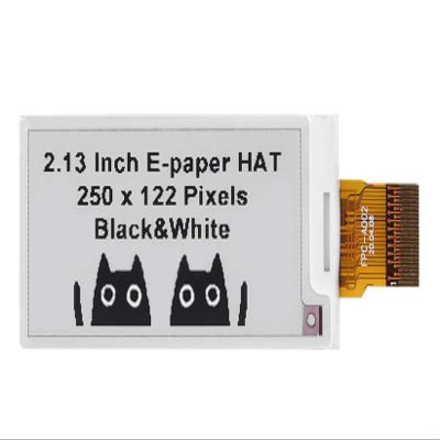 2.13inch E-Paper Display Raw Screen Monochrome 250x122, SPI Interface E-Ink Module for ESL & Industrial Instrument - Ultra Low Power, Sunlight Readable