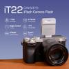 GODOX iT22 C IT22C mini Flash, TTL Wireless Camera Flash Compatible with Canon Camera, 700+ Flashes & 1.5 s Recycling Camera iFlash (IT22 C (Silver)) view 2