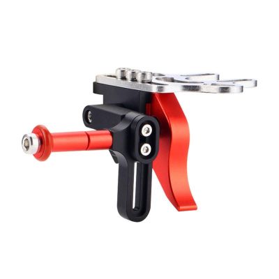 jiahesuw Shutter Release Extension Mount Adapter for Underwater Camera Housing Diving Tray Stabilizers