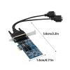 2/4 Port RS422/485 Serials PCIE2.0 Card High Performances Interfaces Controller For Industrial Machines Multiple PCIExpress view 4