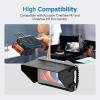 Accsoon CineView M7/M7 Pro 7inch Camera Field Monitor Cage and Removable Sunhood 2in1 for CineView M7 Pro Wireless Video Transmitter Receiver Monitor,with 1/4"-20 Threaded Holes 1 Piece view 2