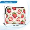 WEIYEKO Red Strawberry Yellow Laptop Sleeve 15-16 inch Notebook Case Laptop case view 3